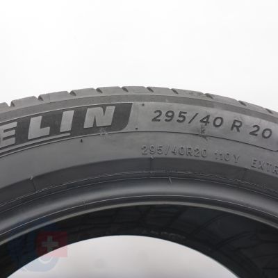 7. 295 40 20 2x MICHELIN 295/40 R20 110Y XL Pilot Sport 4 Suv Sommerreifen 2021 5,8mm  