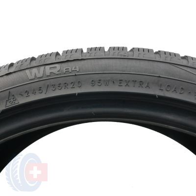 6. 245 35 20 4 x NOKIAN 245/35 R20 95W XL WR A4 Winterreifen 2019 8-8,2mm WIE NEU 