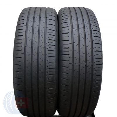 5. 4 x CONTINENTAL 215/60 R17 96H ContiEcoContact 5 Sommerreifen DOT20 6,2mm
