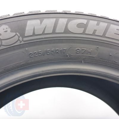 7. 225 55 17 4x MICHELIN 225/55 R17 97H Alpin 5 BMW M0 Winterreifen 2019 7-6,5mm