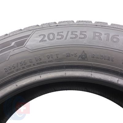 4. 205 55 16 2x BARUM 205/55 R16 91T Polaris 5 Winterreifen 2022 8-8,2mm