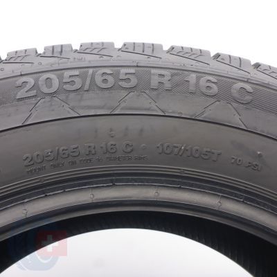 5. 205 65 16C 2x CONTINENTAL 205/65 R16C 107/105T Vanco Winter 2 Winterreifen 2024 8,5-9,2mm