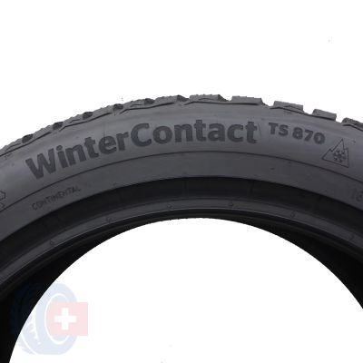 7. 225 45 17 2x CONTINENTAL 225/45 R17 91H WinterContact TS870 Winterreifen 2023 7,5-8,8mm