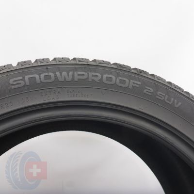 6.  255 45 20 4x NOKIAN  255/45 R20 105V XL Snowproof 2 SUV Winterreifen  2023 7,2-6,5mm