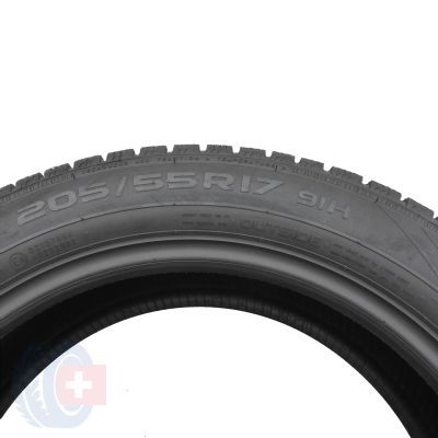 6. 205 55 17 4x NOKIAN 205/55 R17 91H WR A4 Run Flat Winterreifen 2018 VOLL WIE NEU
